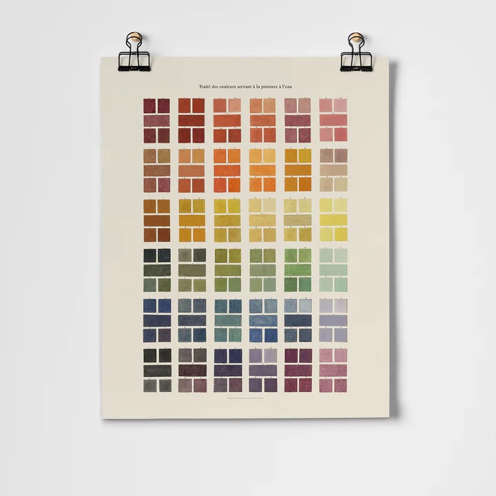 Colour Swatches Fine Art Print 12 x 16 (A3 Unframed)