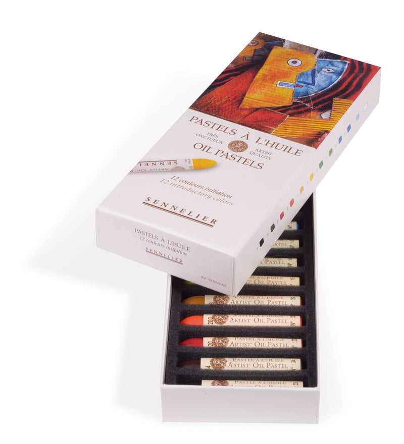 Sennelier Oil Pastels (12 Introductory Colours)