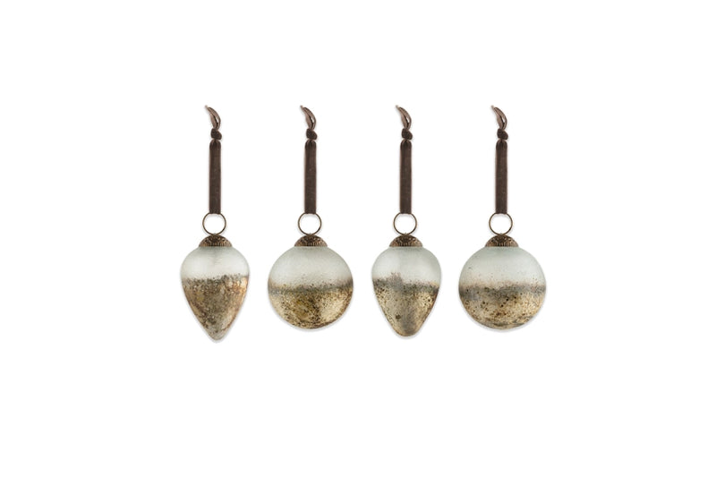 Ngolo Baubles (Aged Smoke) (Set of 4)