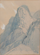 Pillar Rock from the North West - Original Painting by William Heaton Cooper R.I. (1903 - 1995)