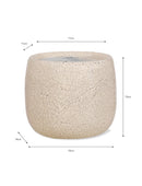 Small Ravello Pot White (11.5cm)