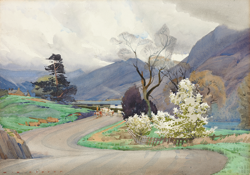 The Road to Buttermere - Original Painting by William Heaton Cooper R.I. (1903 - 1995)