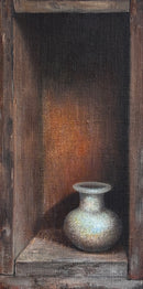 Roman Glass Vase - Original Artwork by Linda Ryle