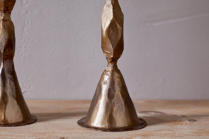 Shani Candlestick - Antique Brass