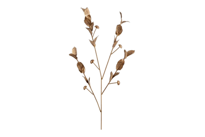 San Stem Foliage (Antique Brass)