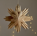 Amata Hanging Star - Antique Brass