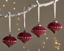 Nagala Baubles - Merlot - (Set of 4)