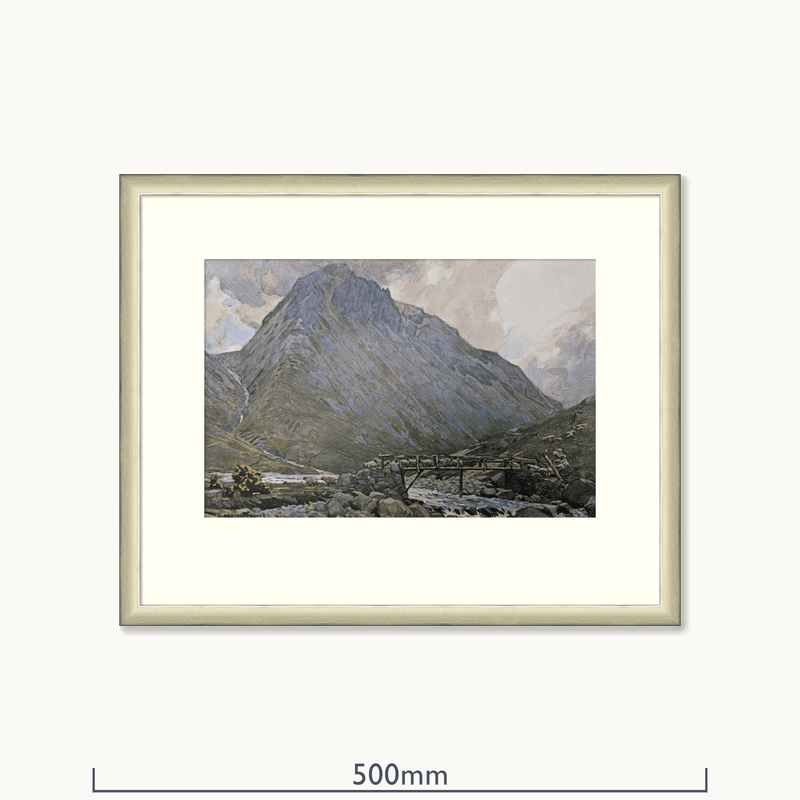 Great Gable, Wasdale by Alfred Heaton Cooper (1863 - 1929)