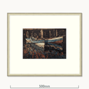 Boys Fishing, Whitby, 1921 by William Heaton Cooper R.I. (1903 - 1995)