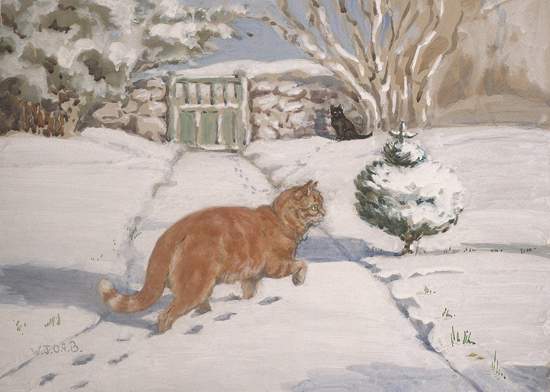 Topaz, Christmas 1953 by W J Ophelia Gordon Bell (1883 - 1973)