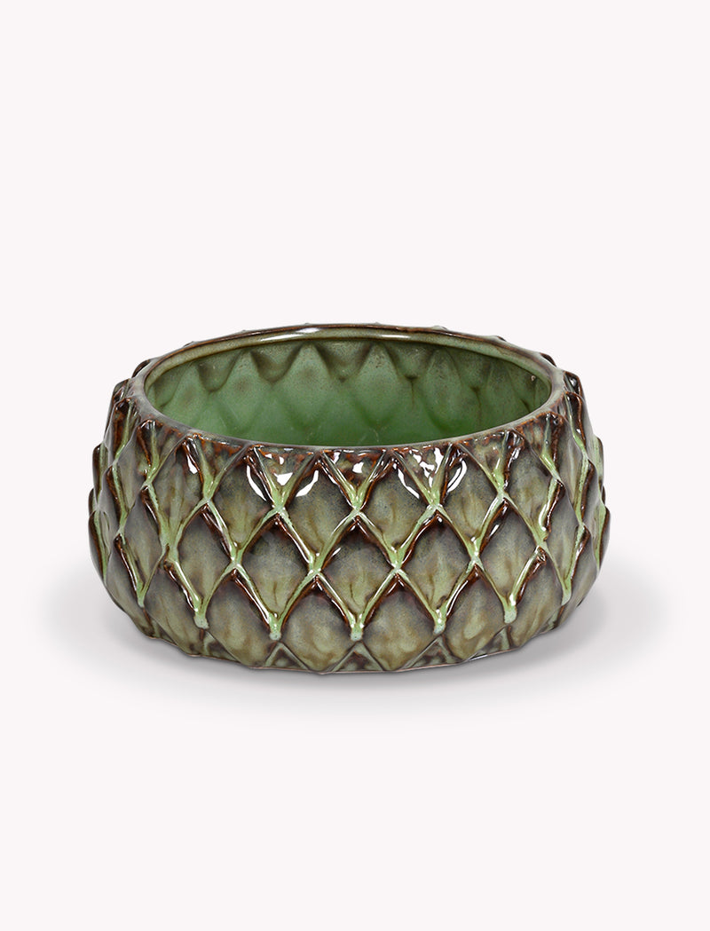 Wilcot Bowl 19cm Green