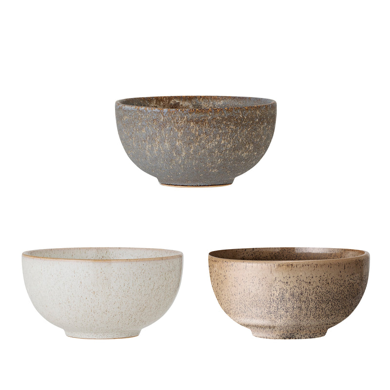 Addison Bowl, White, Stoneware ( Diameter 16cm x Height 8cm)