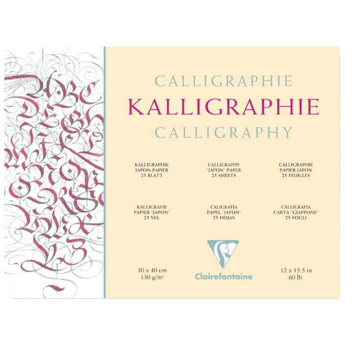 Clairefontaine Calligraphy Pad 130gsm / 60lbs (100 Sheets)