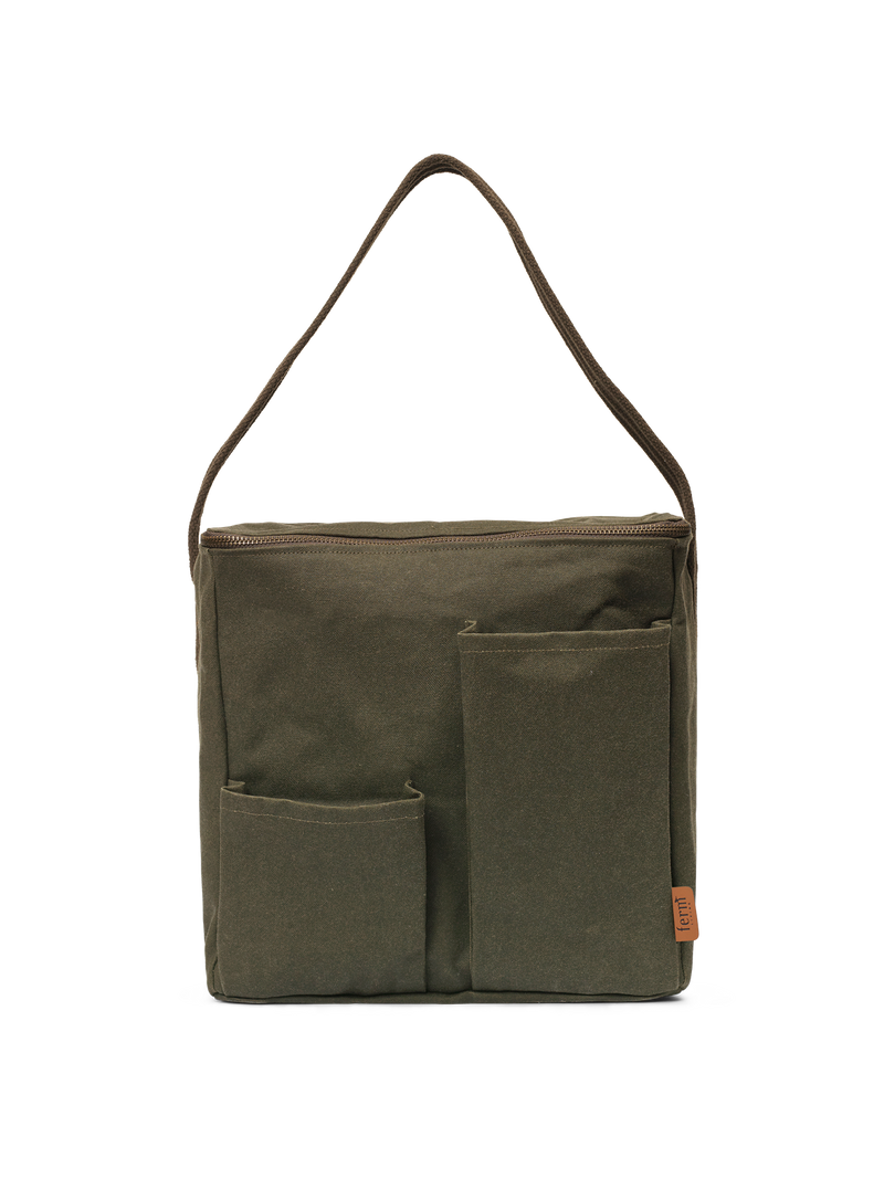 Ferm Living Olive Bark Picnic Bag