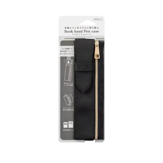 Midori Book Band Pen Case (B6 - A5)