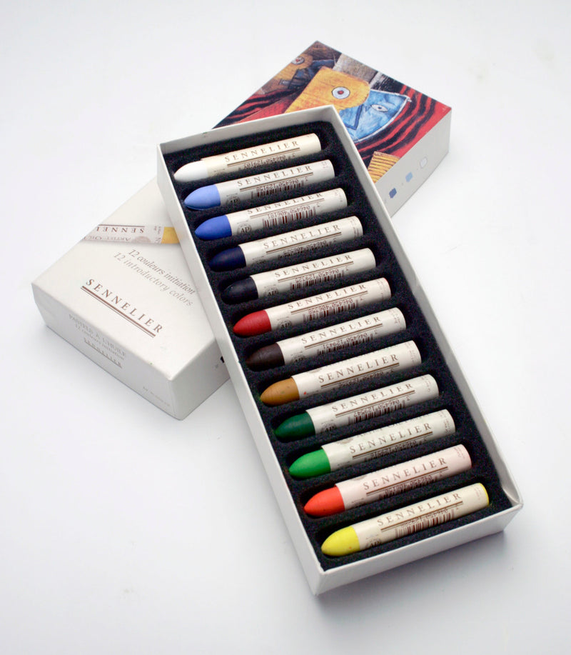 Sennelier Oil Pastels (12 Introductory Colours)