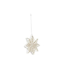 Nora Ornament Star Decoration - Off White