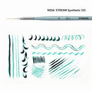 Rosa Synthetic Round Stream Brush