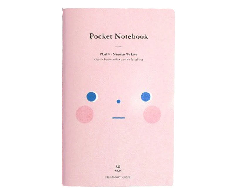 Iconic Pocket Notebook - Shy ( Plain)