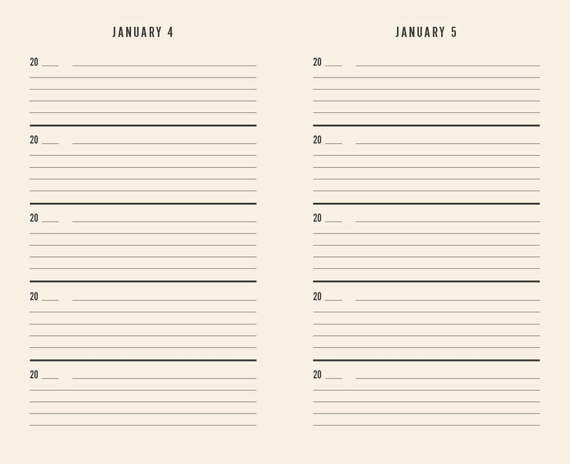 One Line a Day : A Five-Year Memory Journal (Canvas) by Chronicle Books