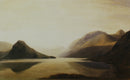 Golden Evening, Crummock Water by William Heaton Cooper R.I (1903-1995)