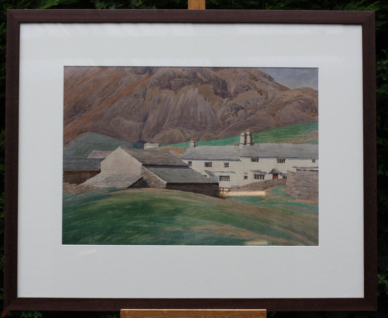 Birk How Farm, Little Langdale - Original Painting by William Heaton Cooper R.I. (1903 - 1995)