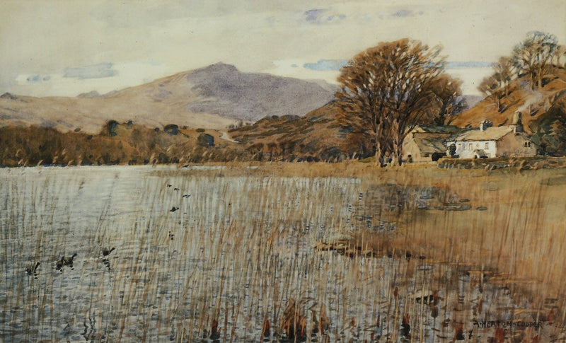 Rydal Water and Nab Cottage by Alfred Heaton Cooper (1863 - 1929)
