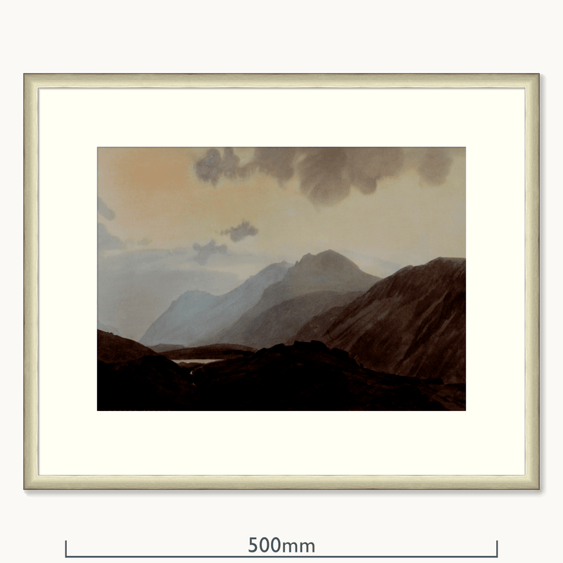 Dawn over the Scafells by William Heaton Cooper R.I. (1903 - 1995)