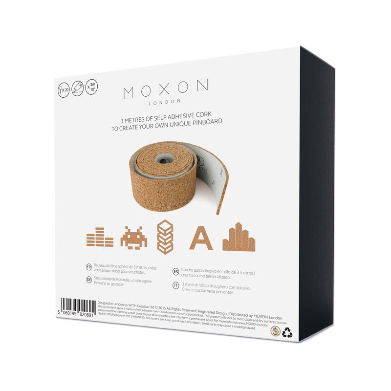 Moxon Roll + Pin Cork Board