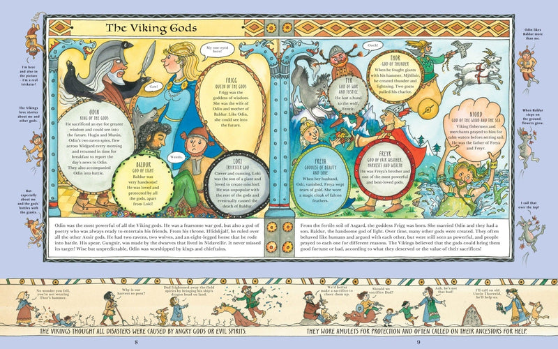 The Vikings: Raiders, Traders and Adventurers by Marcia Williams
